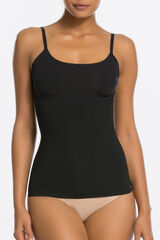 Spanx Camiseta reductora escote natural negra Spanx black