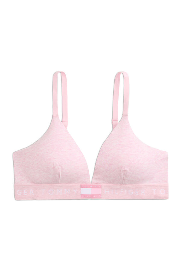 Tommy Hilfiger Triangle light push-up bra pink