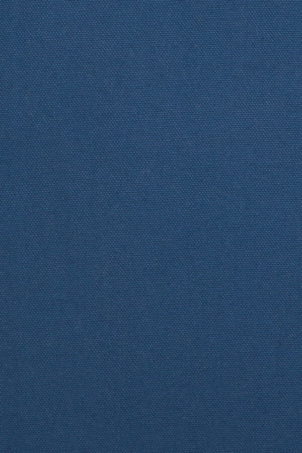 Textura Capa travesseiro algodão franjas azul