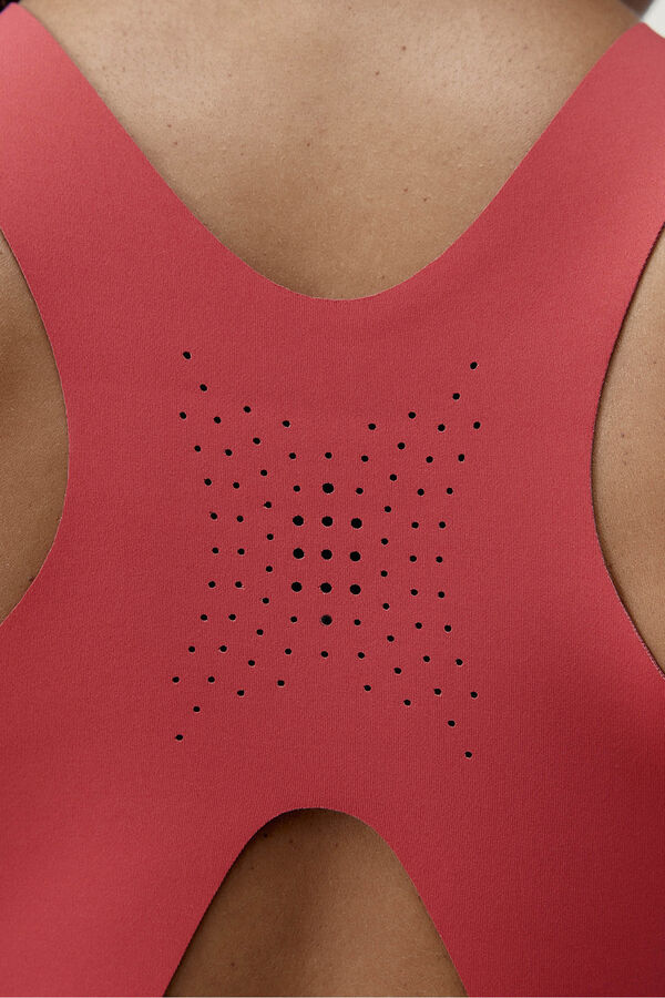 Born Living Yoga Top Denise Goji vermelho