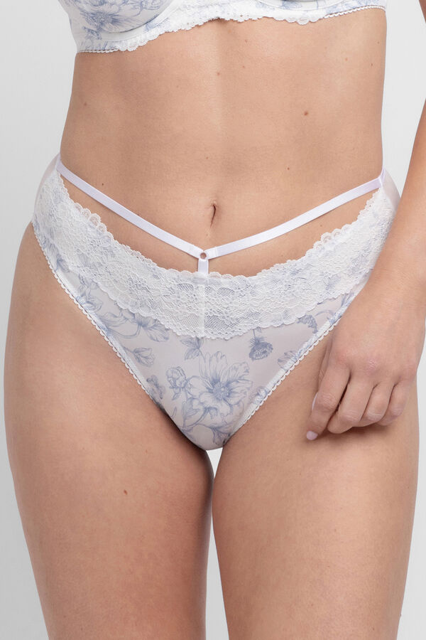 Dorina High-leg panty Darla white