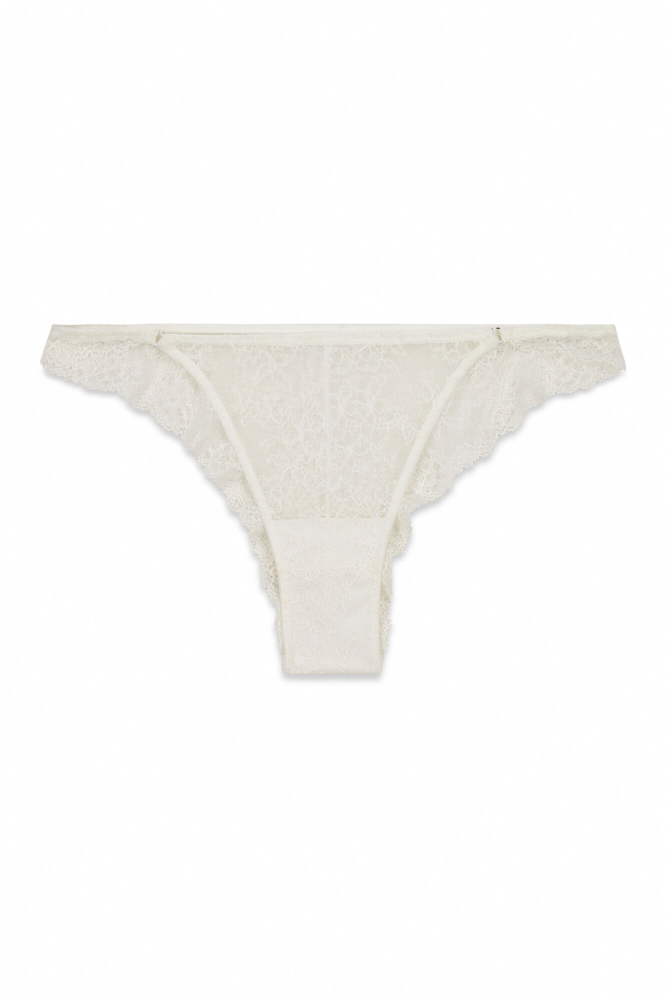 Women'secret Cuecas brasileiras em renda brancas