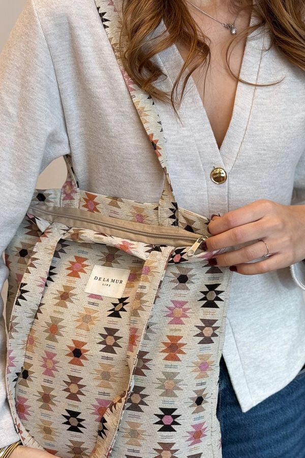 De La Mur Mala Pequena Fecho-&eacute;clair Royal estampado