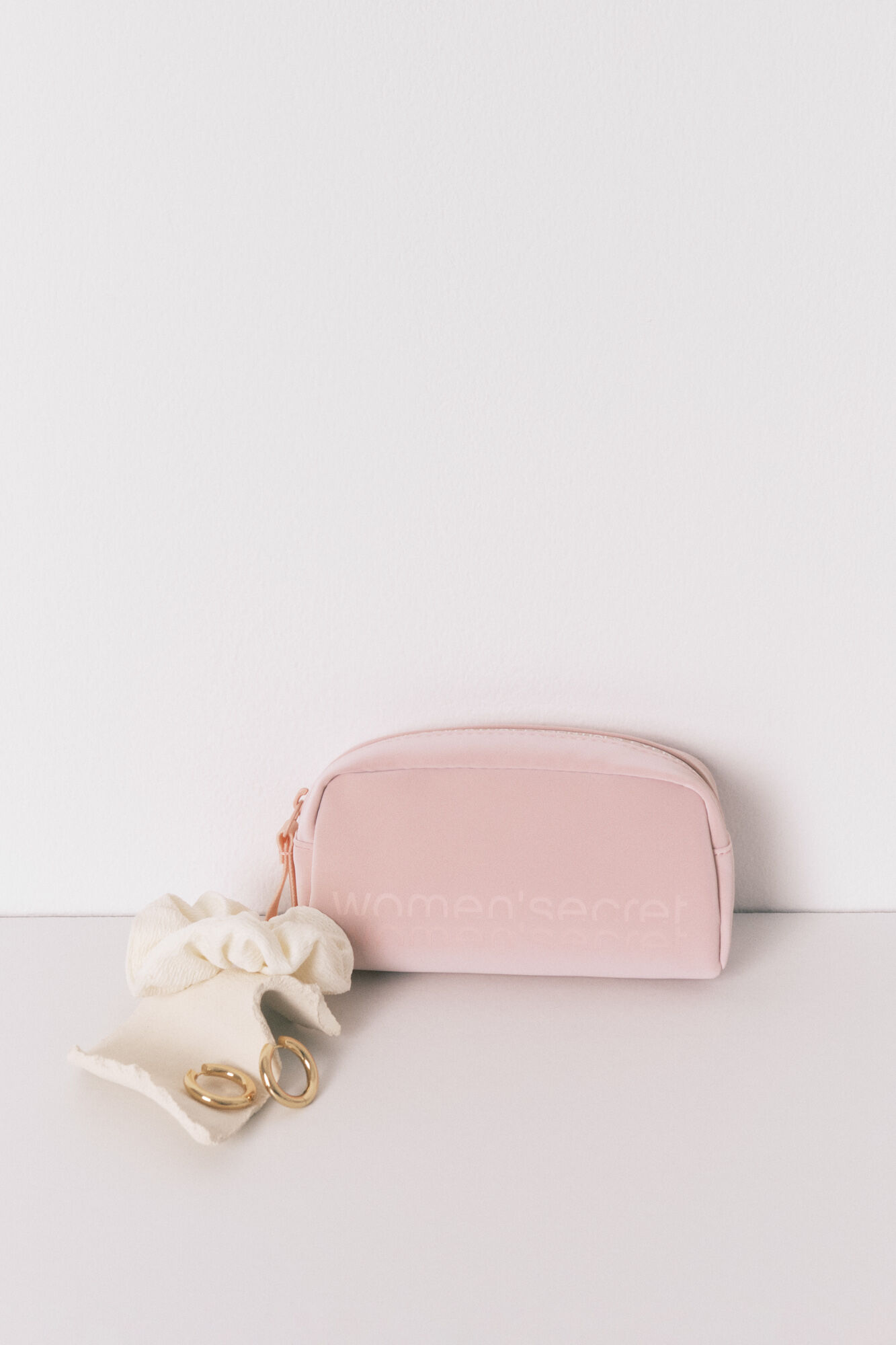 Women'secret N&eacute;cessaire pequena de borracha rosa