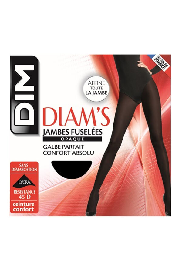 Black Diam’s Jambes Fuselées 45 leg shaper tights