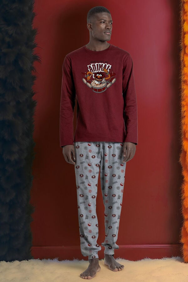Admas Pijama Animal Drummer A estampado