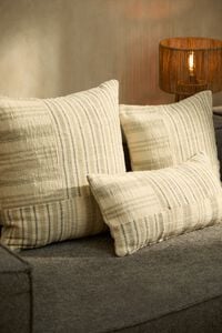 Calma House Capa de almofada Bacoli cinza 45x45