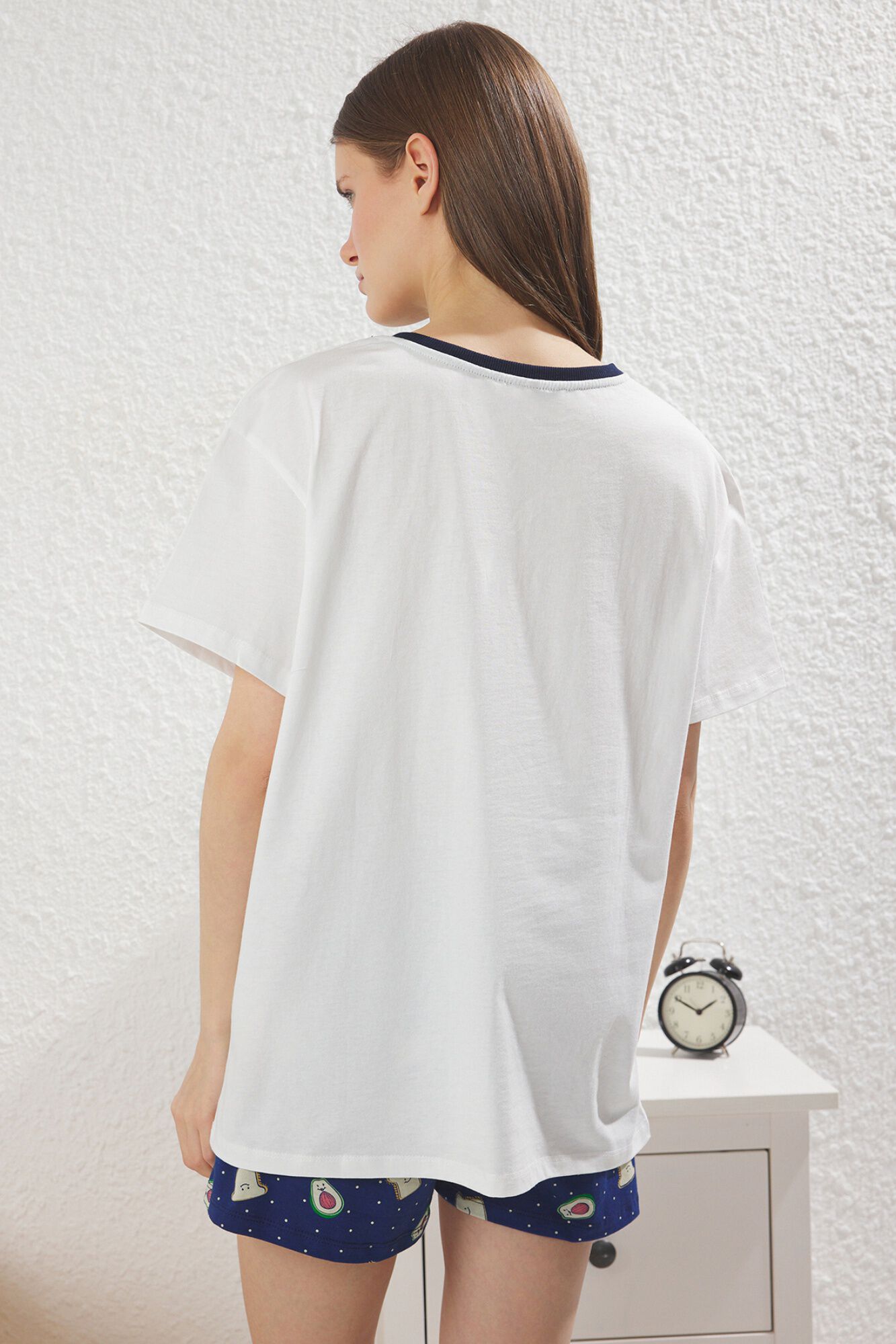 Trendyol Conjunto de pijama curto abacates