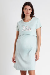 Admas DISNEY Camisola manga curta maternity Wonder Mum para mulher azul