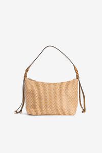 Vilanova Bolso con efecto paja bordada