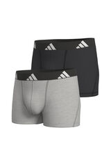 Adidas Pacote de 2 boxers de algodão Active Flex estampado