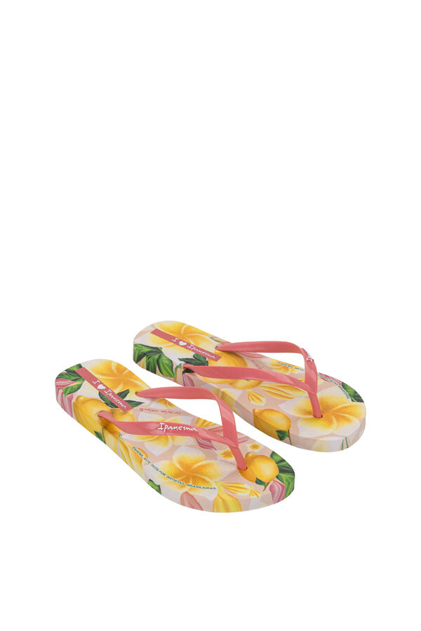 Ipanema Chinelos estampado floral tropical estampado