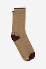 Kiff-Kiff Meia comprida bege mulher cru