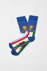 Besocks Meias altas BESOCKS Garfield azul