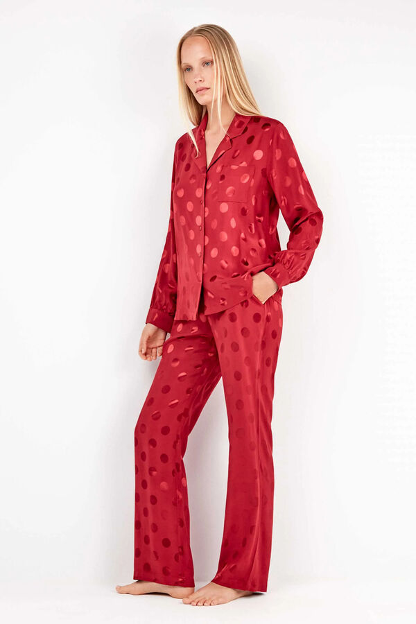 Gisela Pijama camiseiro castanho