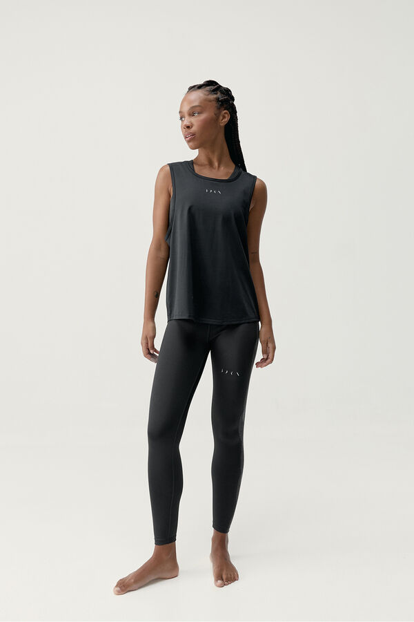 Born Living Yoga Camiseta Kishi Black negro