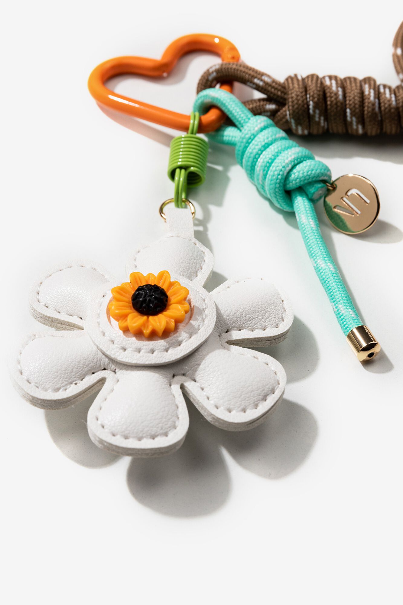 Vilanova Llavero flor con efecto piel