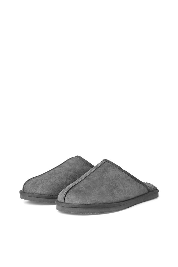 Jack & Jones Chinelos de quarto cinzento
