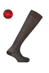 Punto Blanco Meias caneladas curtas preto