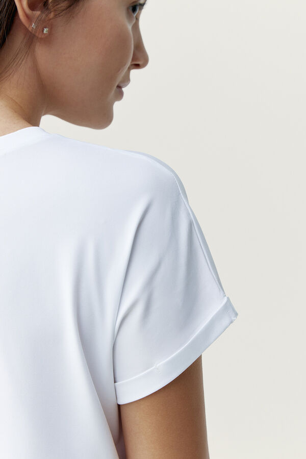 Born Living Yoga Camiseta Azami branco