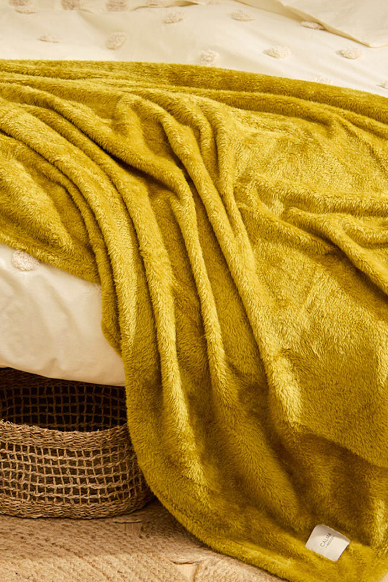 Calma House Xadrez de pelo macio do Pooh Verde