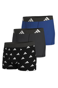 Adidas Pacote com 3 boxers de algodão Active Flex 