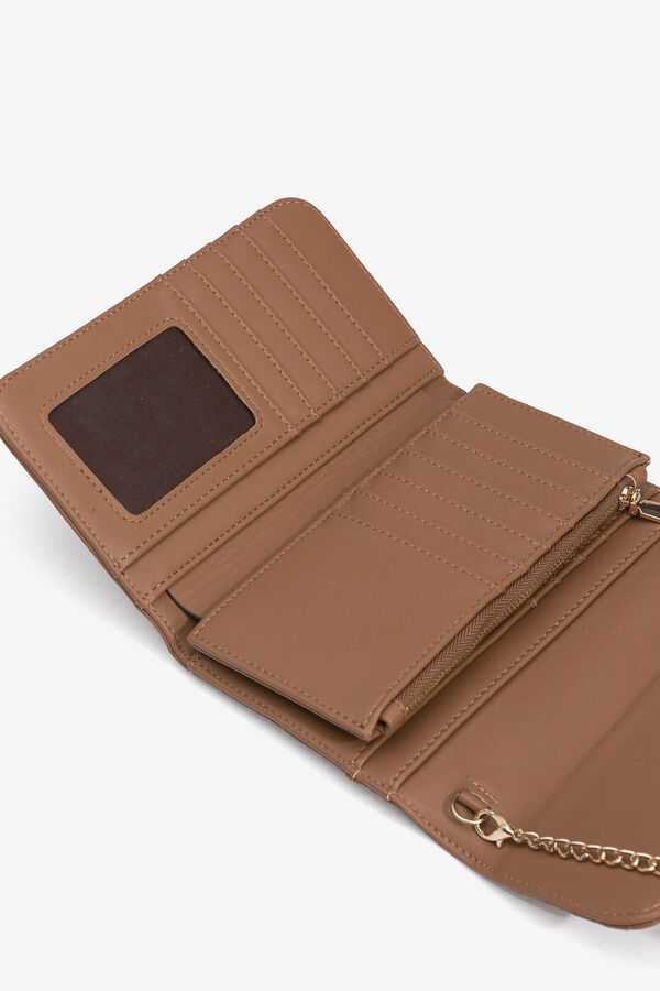 Vilanova Carteira Textura Gravada cru