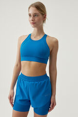Born Living Yoga Short Bikila Gloss Blue azul