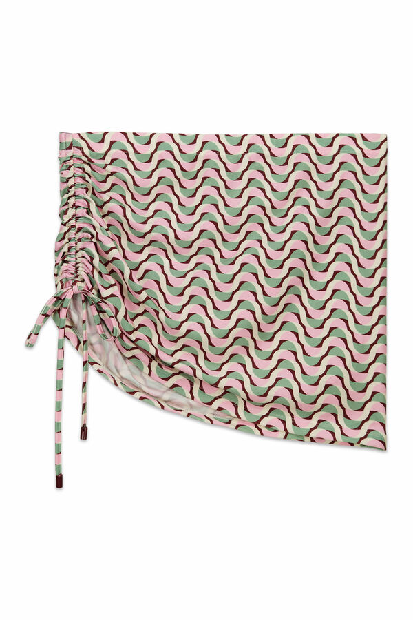 Women'secret P&aacute;reo minissaia estampado geom&eacute;trico estampado