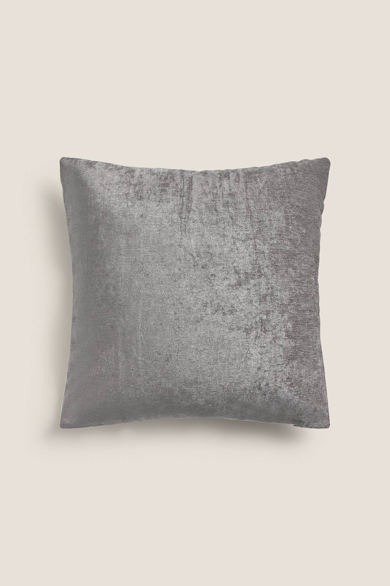 Textura Capa travesseiro veludo algod&atilde;o 45 x 45 cm.