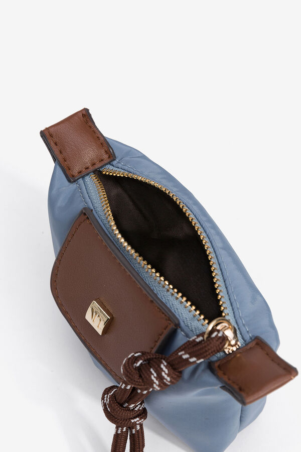 Vilanova Bolsa Combinada com Aba azul