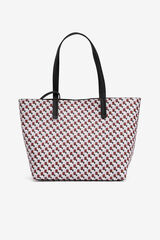 Vilanova Mala tote bag estampado vermelho