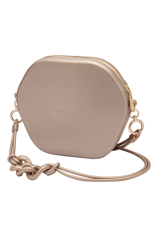 Havaianas Bolso bandolera dorado amarillo