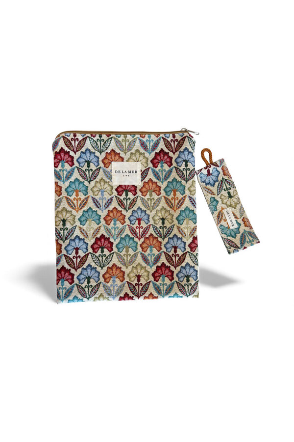 De La Mur Funda Libro Flora + Punto Libro Regalo estampado