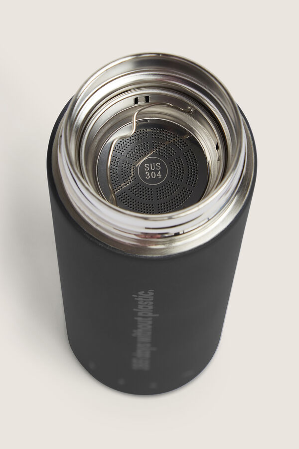 Born Living Yoga 366 Botella t&eacute;rmica 2.0 negro&nbsp; negro