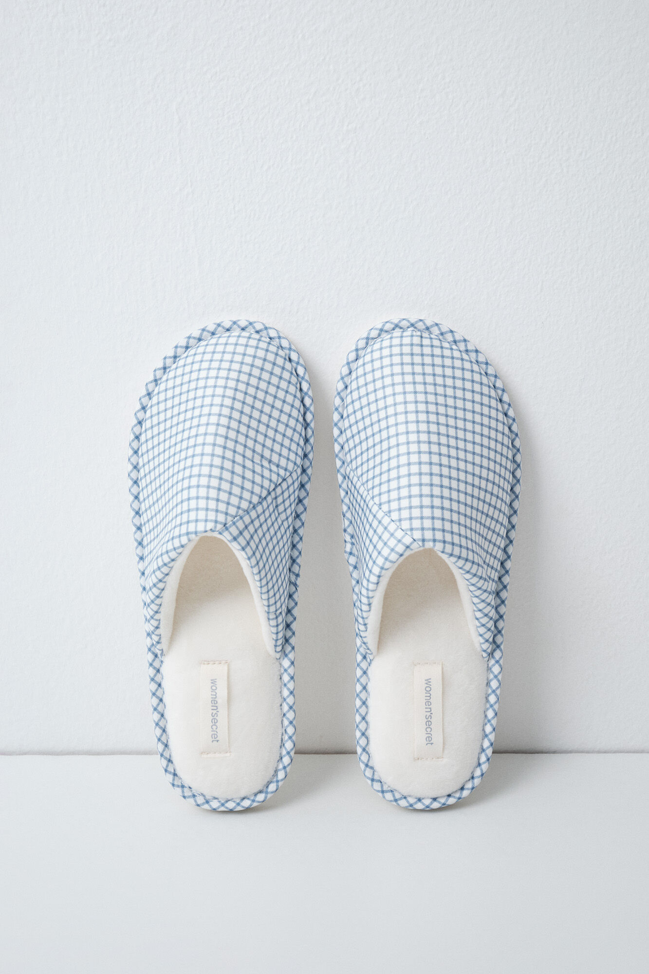Women'secret Chinelos de quarto estampado vichy