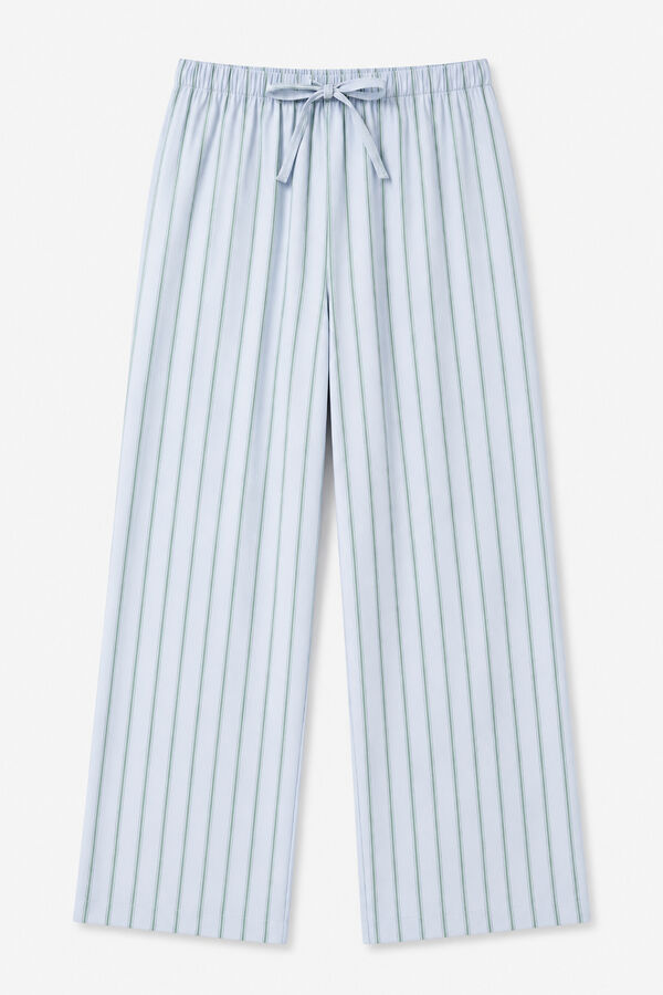 Women'secret Cal&ccedil;a comprida de riscas azul azul