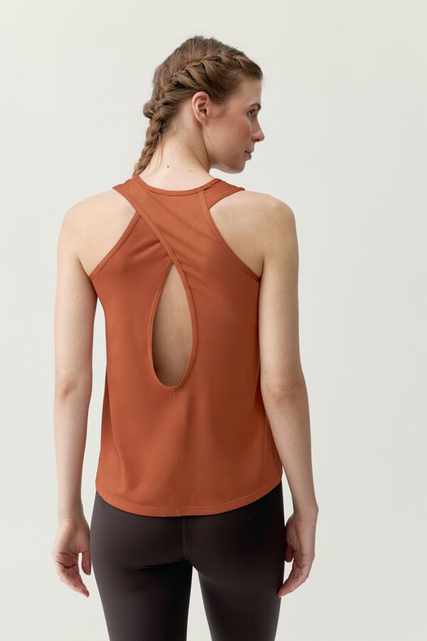 Born Living Yoga T-shirt Baia Bombay vermelho