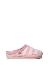 Womensecret Felt clog slippers rosa