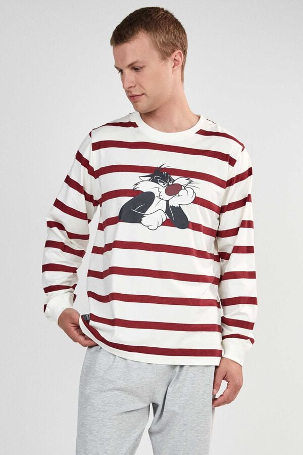 Gisela Conjunto de pijama para homem estampado