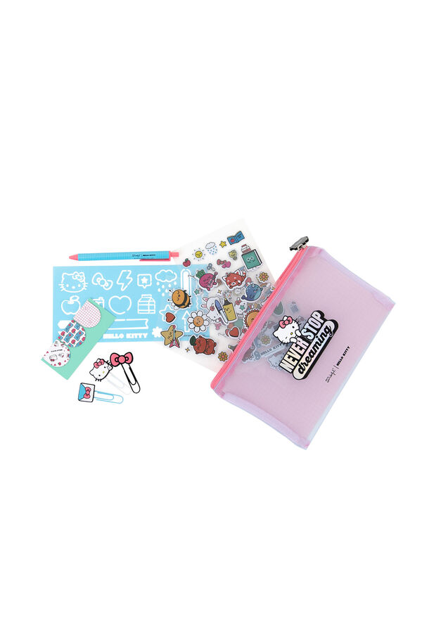 Mr. Wonderful Conjunto de escrita Hello Kitty x Mr. Wonderful - Nunca pare de sonhar estampado