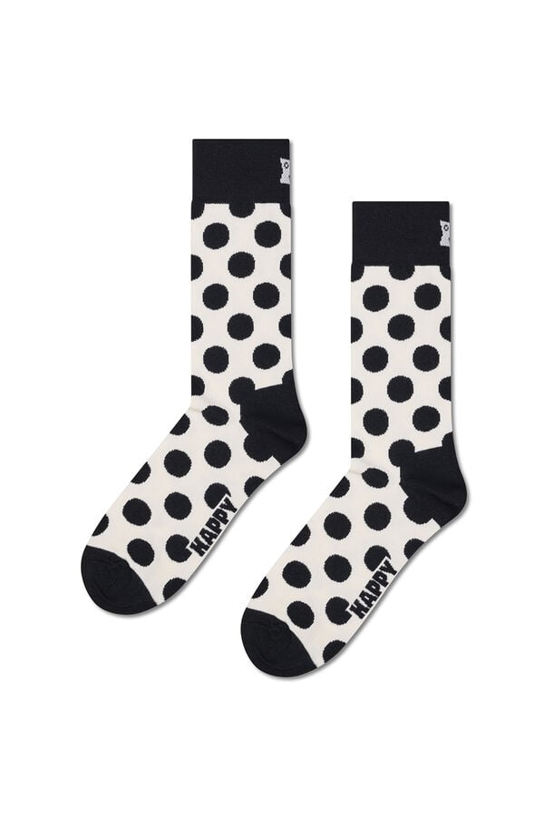 Happy Socks Meia de bolinhas  azul