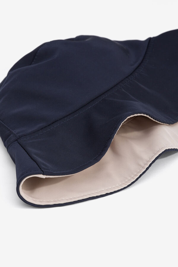 Vilanova Chapéu Bucket Reversível azul