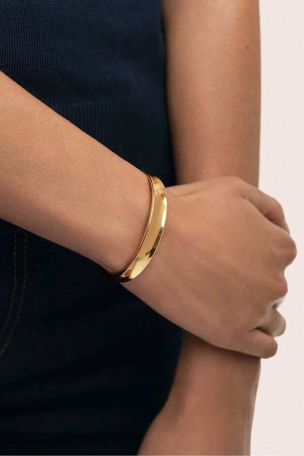 Singularu Brazalete Easy Acero Ba&ntilde;o Oro amarillo