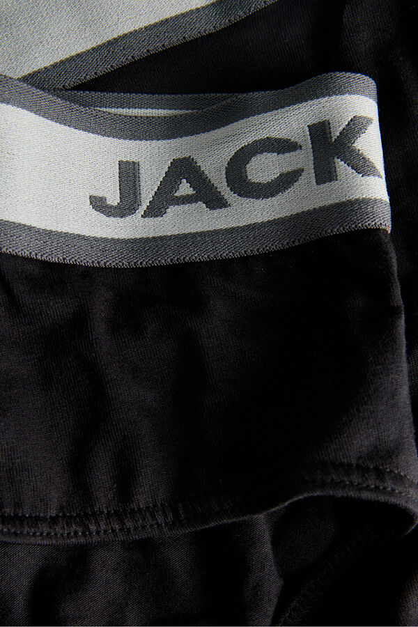 Jack & Jones Pacote 3 Boxer preto