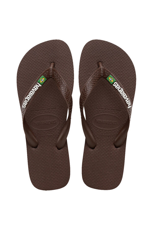 Havaianas Chanclas Hav. Brasil Logo Marron marrón
