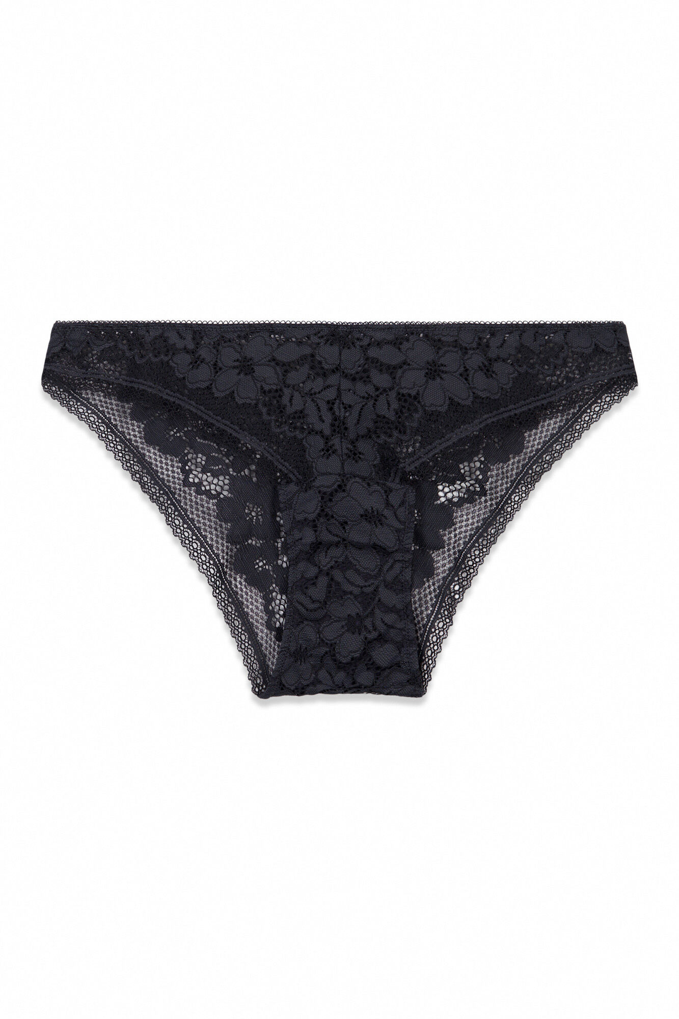 Women'secret Braga cl&aacute;sica encaje gris