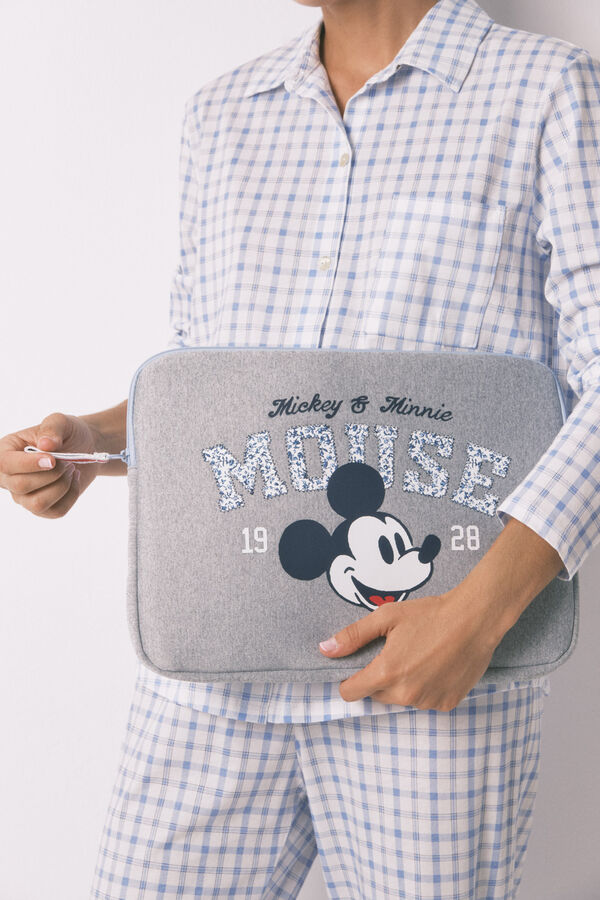 Women'secret Funda port&aacute;til Mickey gris oscuro gris