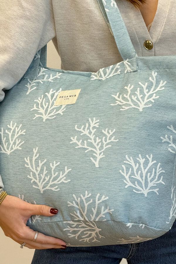 De La Mur Mala Grande Fecho-&eacute;clair Fons azul