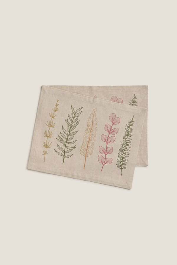 Textura Folhas individuais bege